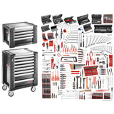 JET 8-Drawer Roller Cabinet With Mechanic Tool Set (528 pc.)