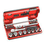 3/8 in. DBOX Twist Handle Ratchet Socket Set (18 pc.)