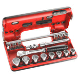 3/8 in. DBOX Twist Handle Ratchet Socket Set (18 pc.)