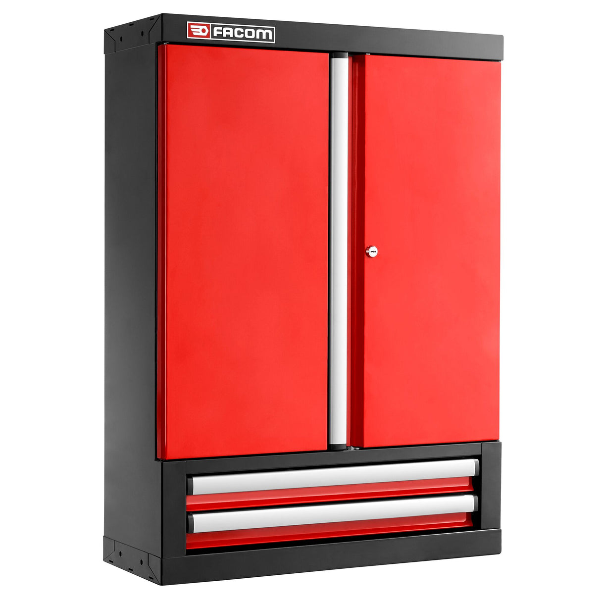 2-Drawer 2-Door Single Top Unit (Red)