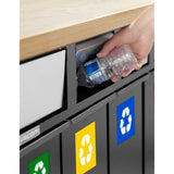 Recycling Bins and Flap System Set (5 pc.)