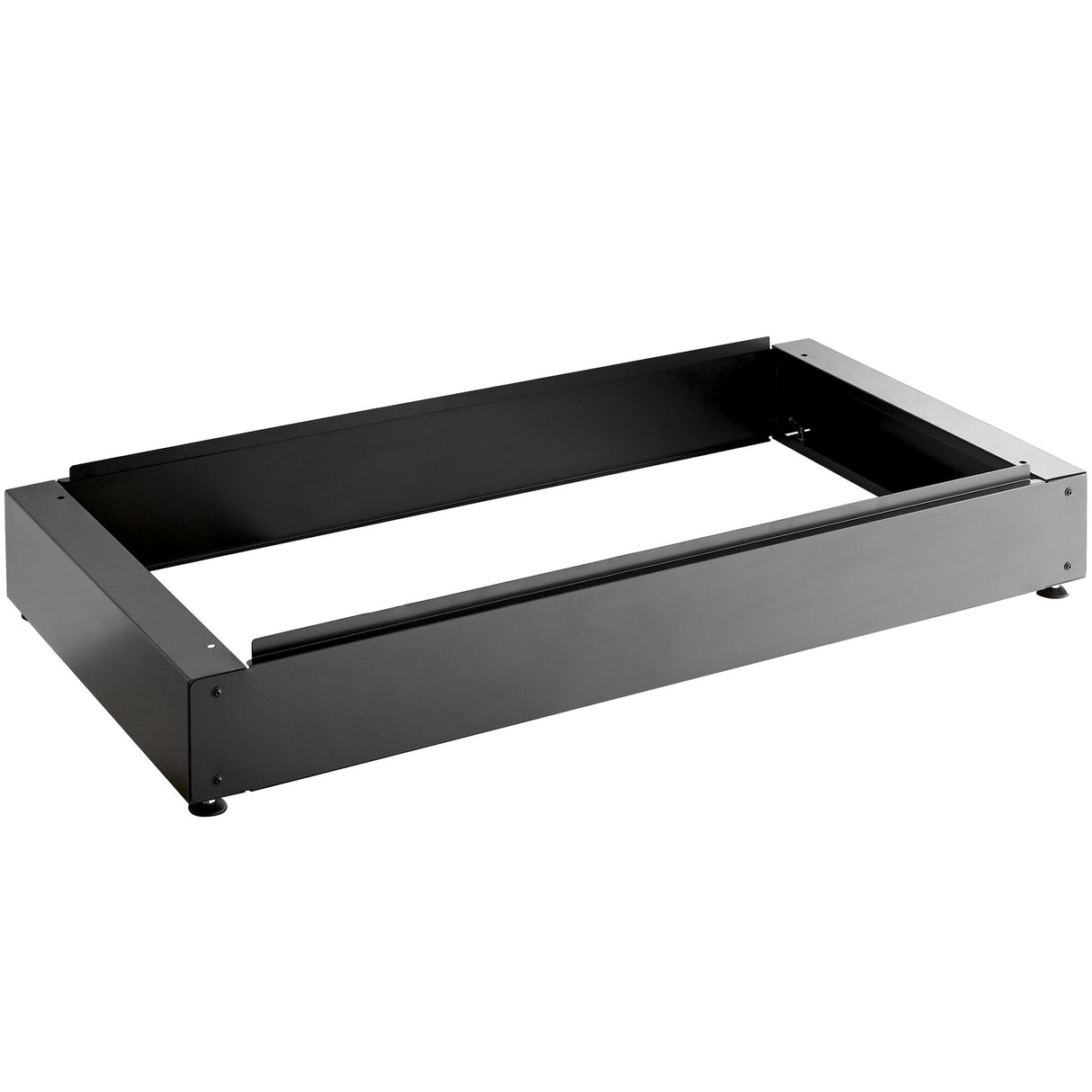 Metal Raising Base for Double Base Unit, Black