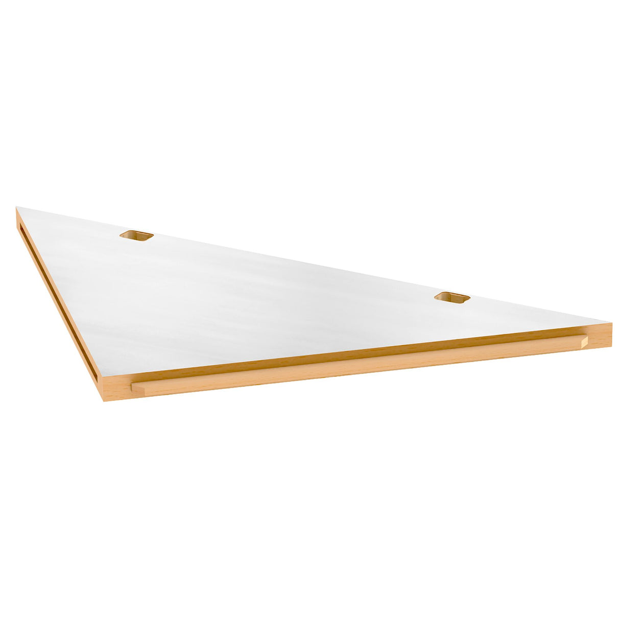40mm Wooden and Stainless Steel Triangle Top to Create a Corner