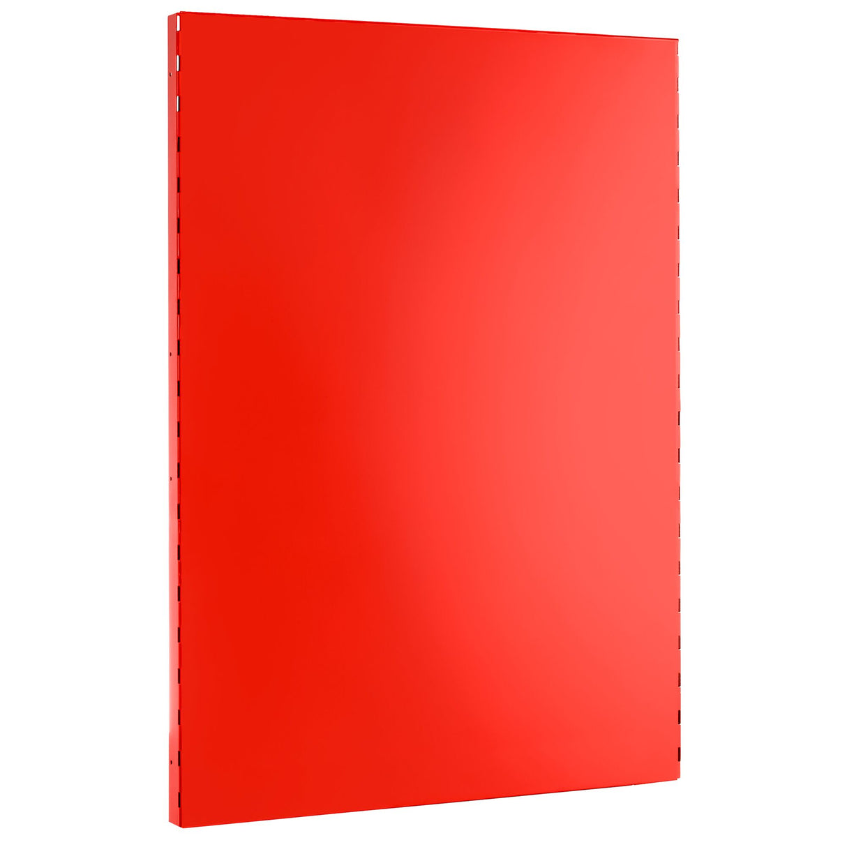 Single Note Board, Metal, Magnetable, Red