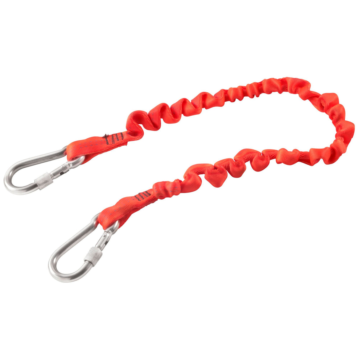 1.2 m Strap, 80mm Stainless Steel Dual Snap Hooks With Screw Safety Lock System