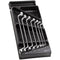 [MOD.55-1] DEEP OFFSET RING WRENCHES - 55A - 12 Points - Plastic Tray - 7 pc.