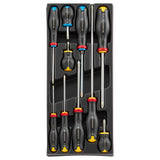 PROTWIST® 1/3 in. Screwdriver Set in Thermo-Formed Module (10 pc.)