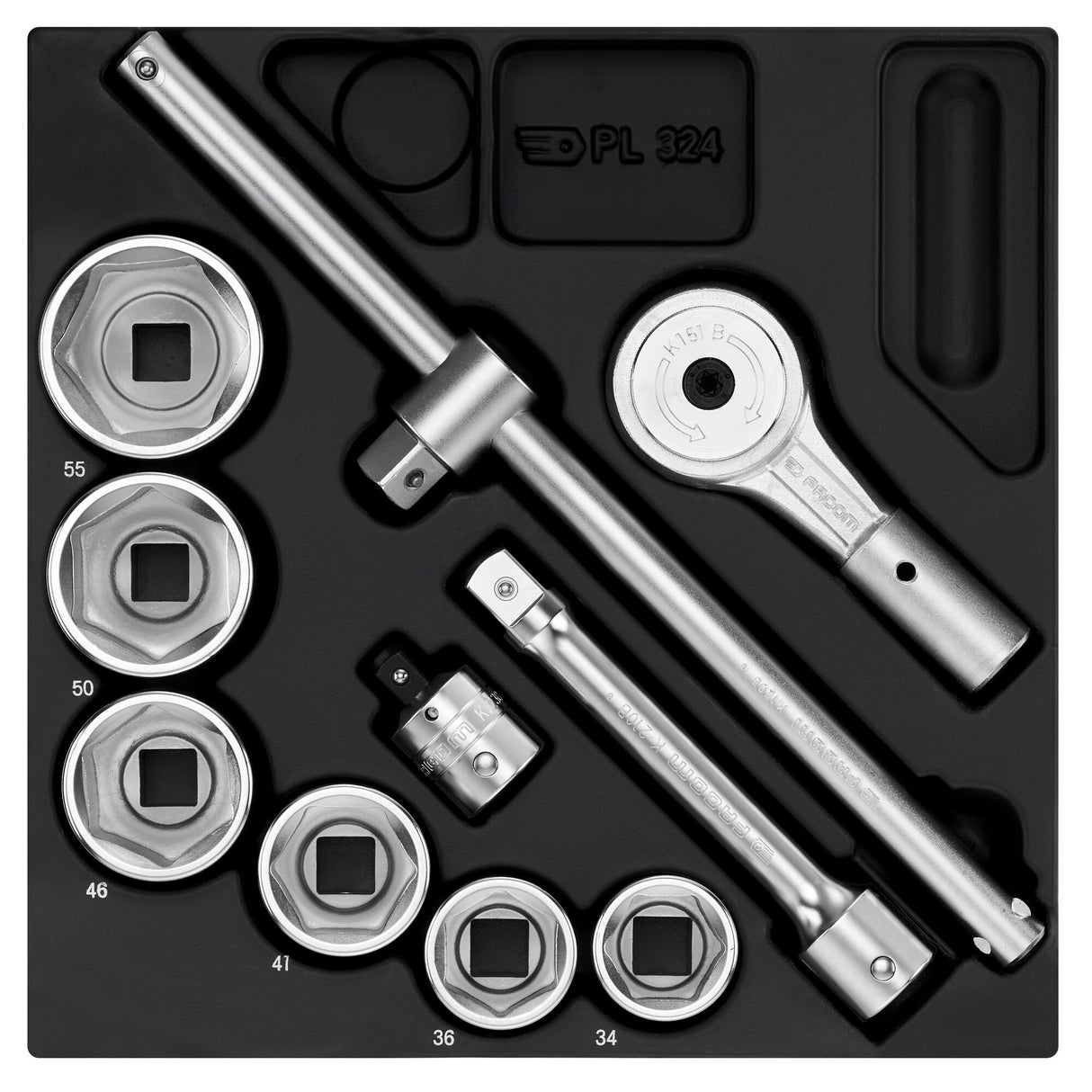 Module of 3/4 in. Impact Sockets (10 pc.)