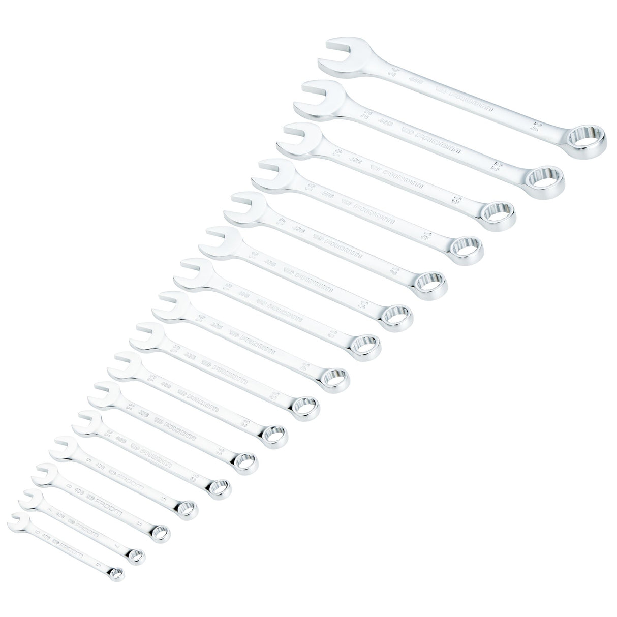 COMBINATION WRENCHES - 40B - Slim - Foam Tray - 16 pc.