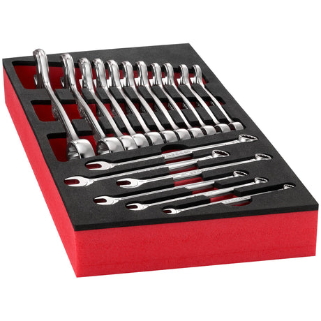 COMBINATION WRENCHES - 440 - Performance - Foam Tray - 17 pc.