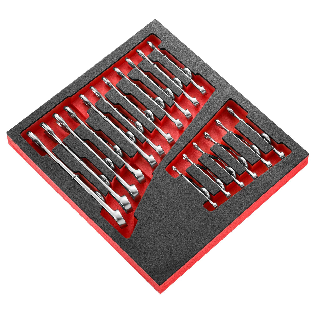 6mm to 24mm Safety Lock Combination Wrench Set (17 pc.)