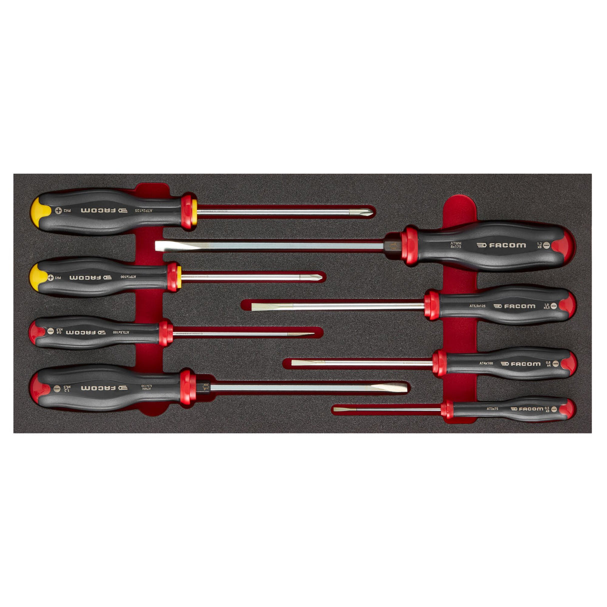 PROTWIST® 1/3 in. Screwdriver Set in Foam Module (8 pc.)