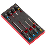 1/3 in. PROTWIST® Screwdriver Set in Foam Module (8 pc.)