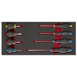 1/3 in. PROTWIST® Screwdriver Set in Foam Module (8 pc.)