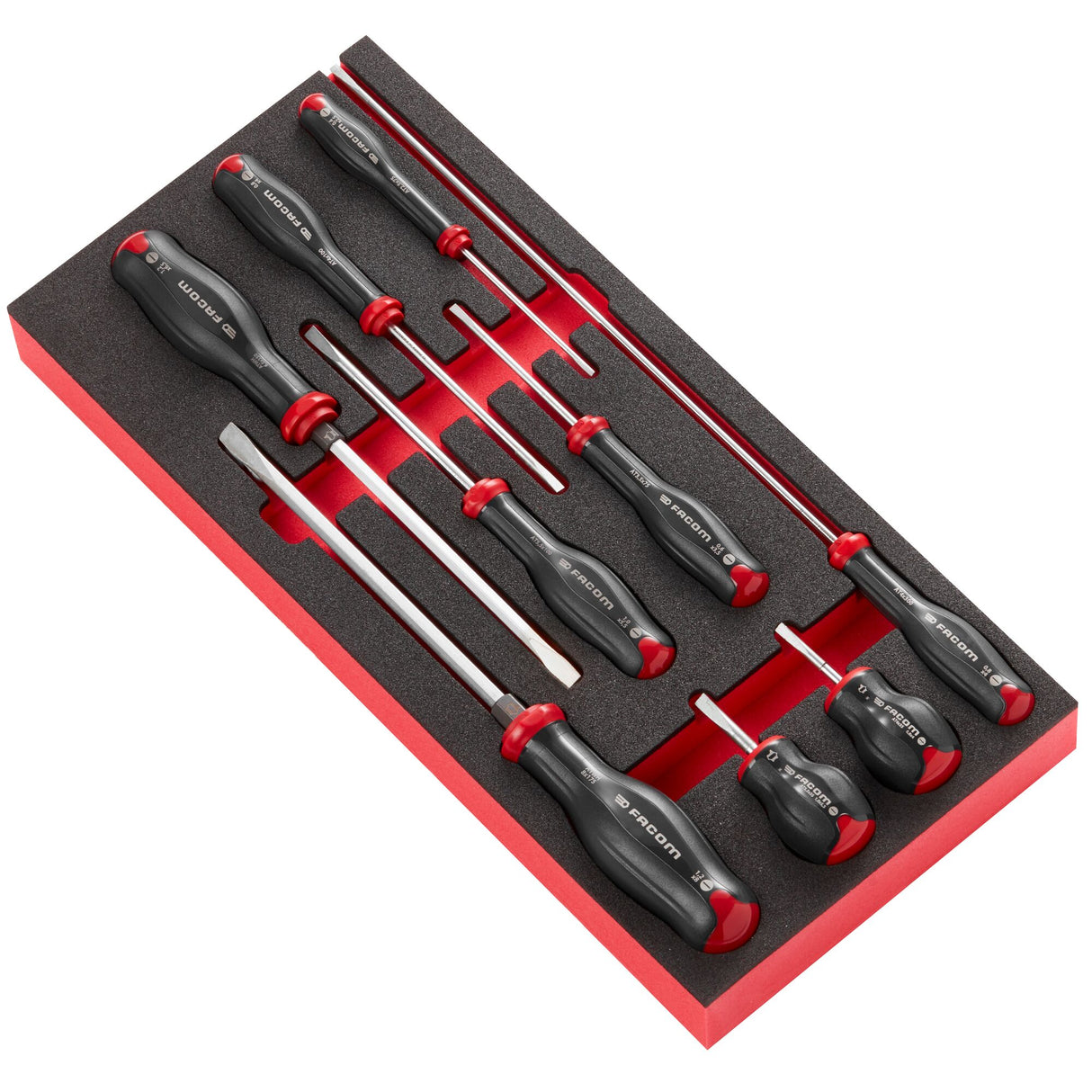 PROTWIST® 1/3 in. Screwdriver in Foam Module (9 pc.)