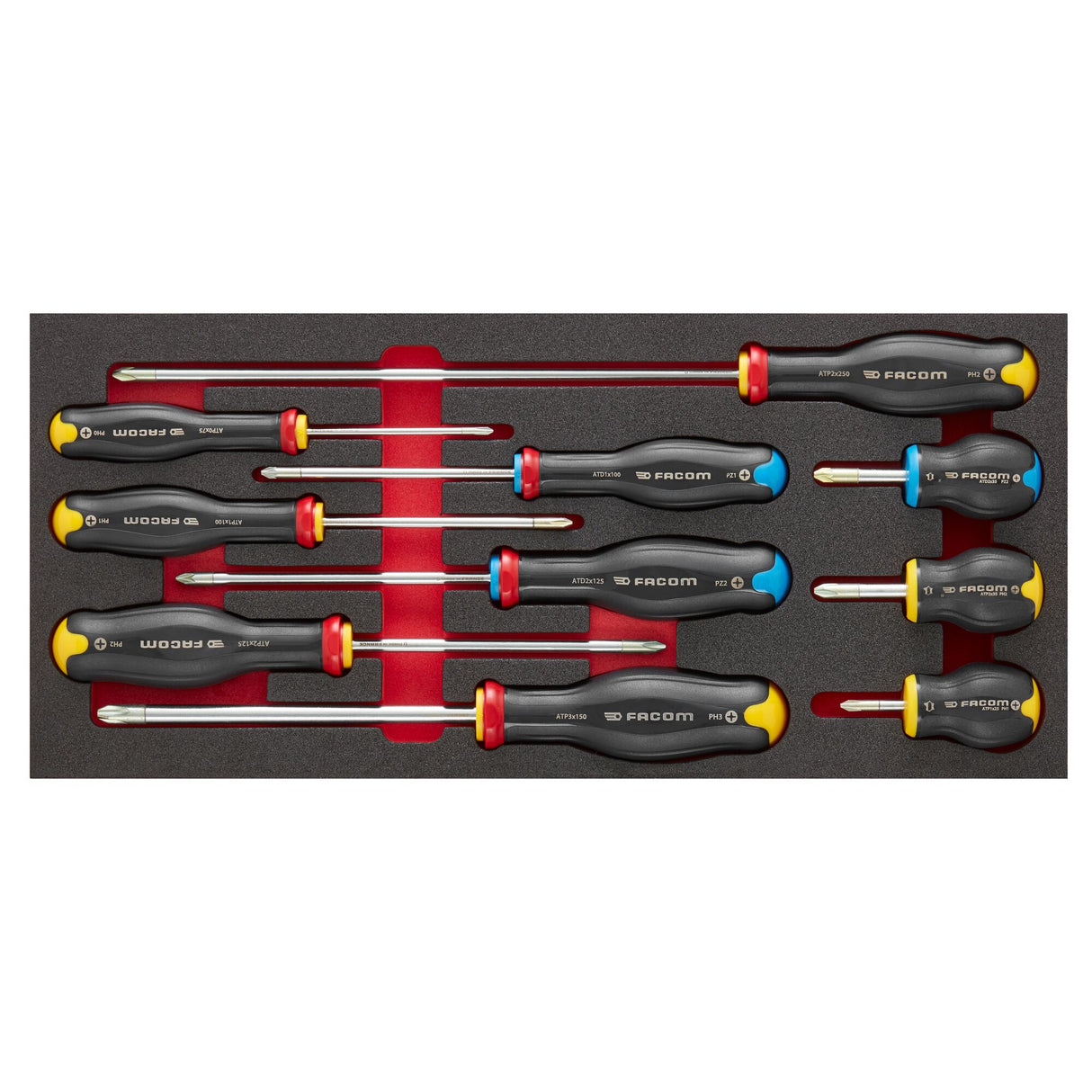 PROTWIST® 1/3 in. Screwdriver Set in Foam Module (10 pc.)