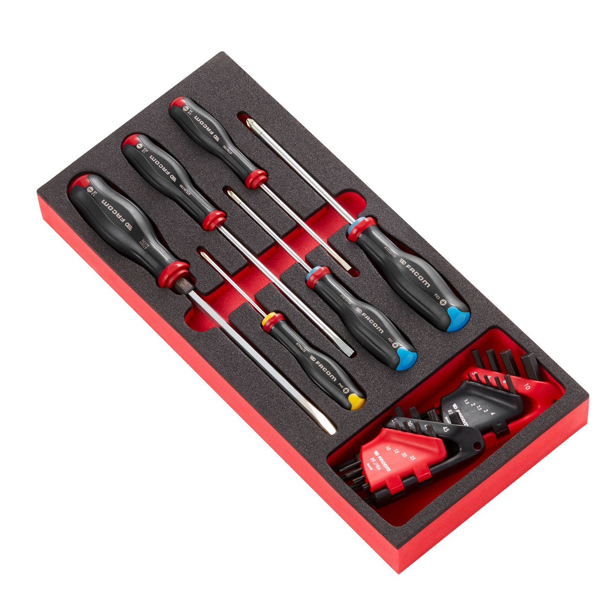 PROTWIST® 1/3 in. Screwdriver in Foam Module (8 pc.)