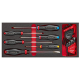 PROTWIST® 1/3 in. Screwdriver in Foam Module (8 pc.)