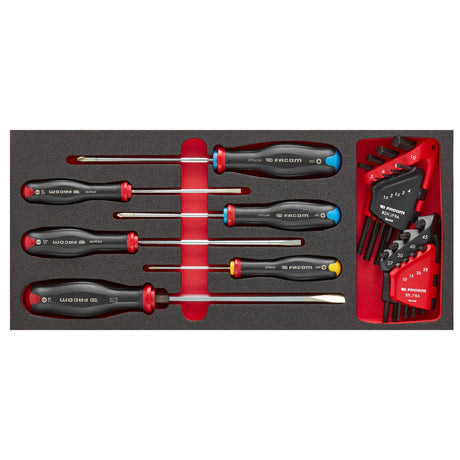 PROTWIST® 1/3 in. Screwdriver in Foam Module (8 pc.)
