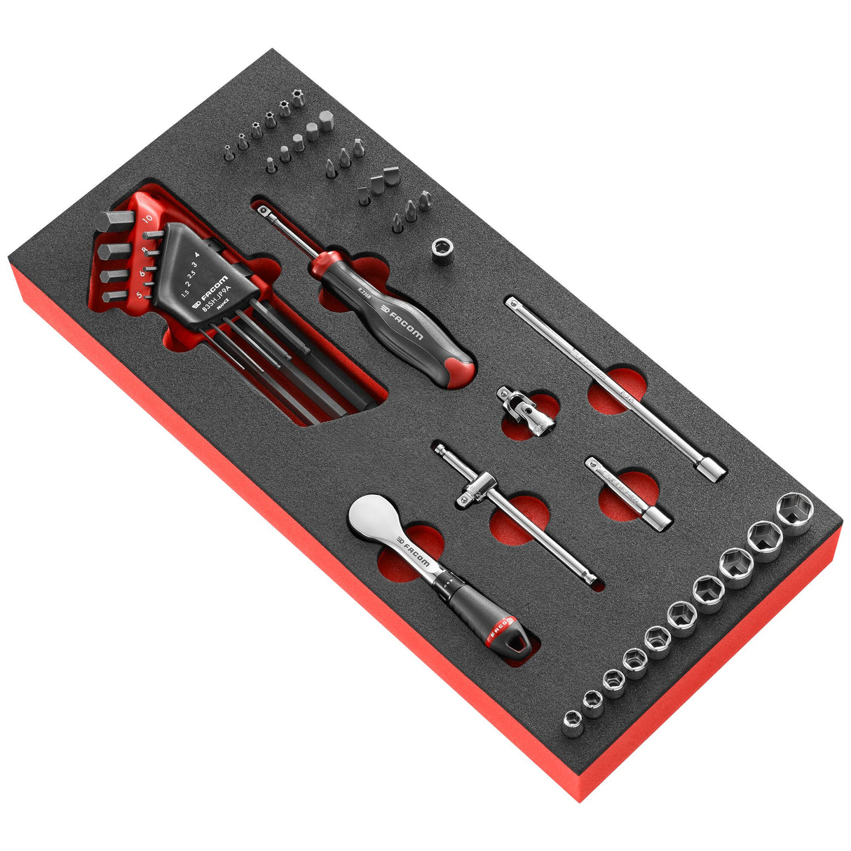 1/4 in. Socket Set in Foam Module (46 pc.)