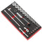 [MODM.S1A] 1/2 in. Socket Set in Foam Module (23 pc.)