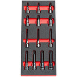 1/2 in. Socket Set in Foam Module (14 pc.)