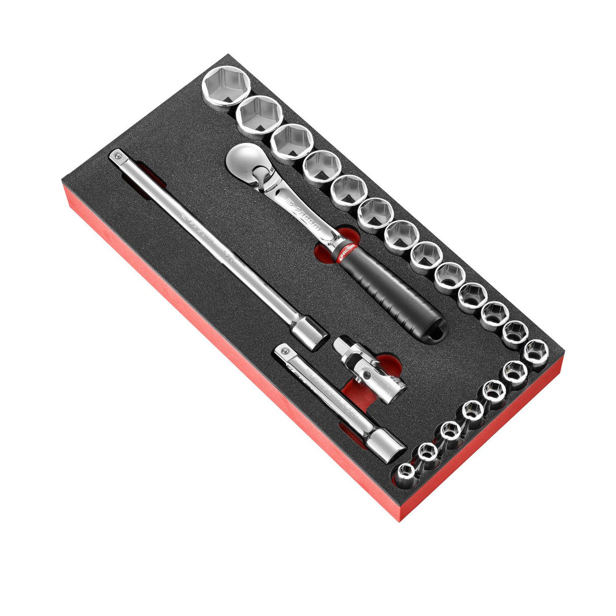 1/2 in. Socket Set in Foam Module (23 pc.)