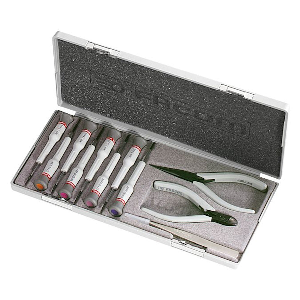 MICRO-TECH® Slotted Phillips® Pliers and Tweezers Set (11 pc.)
