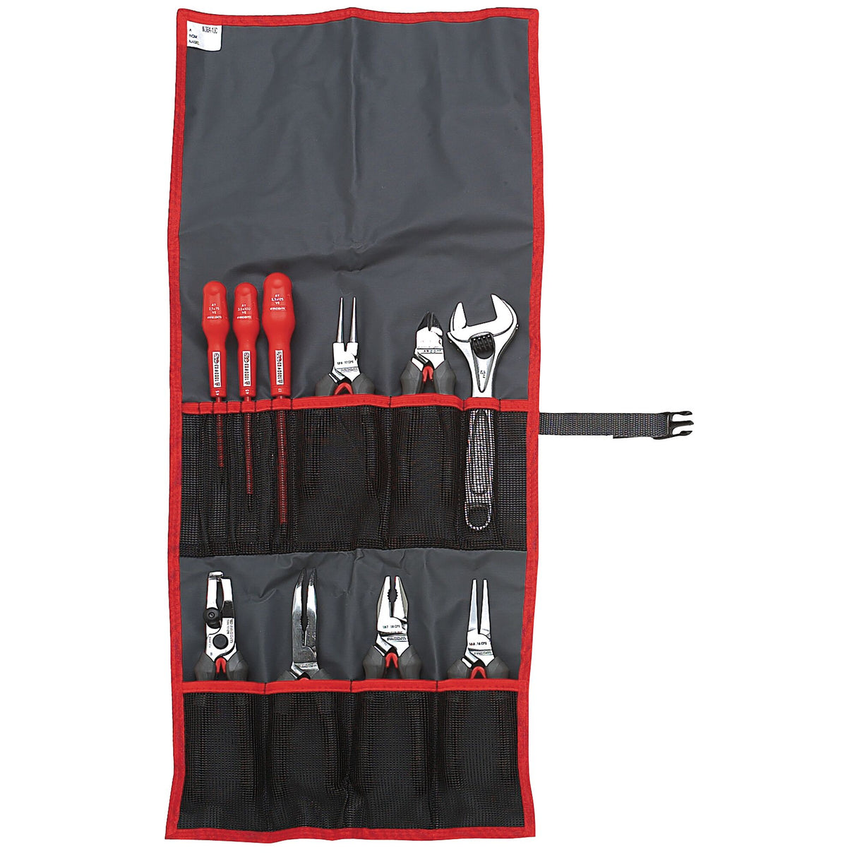 NYLON ROLL BAG - N.38A - 10 Pockets