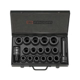 3/4 in. Impact Socket Set