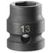 [NSS.13A] 1/2" Short Impact Socket 13 mm