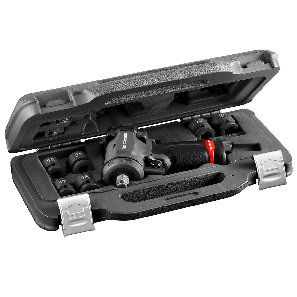 1/2 in. Stubby Impact Socket Set (9 pc.)