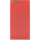 444 X 888 mm vertical perforated hook panel red