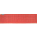 444 X 1665 mm vertical perforated hook panel red
