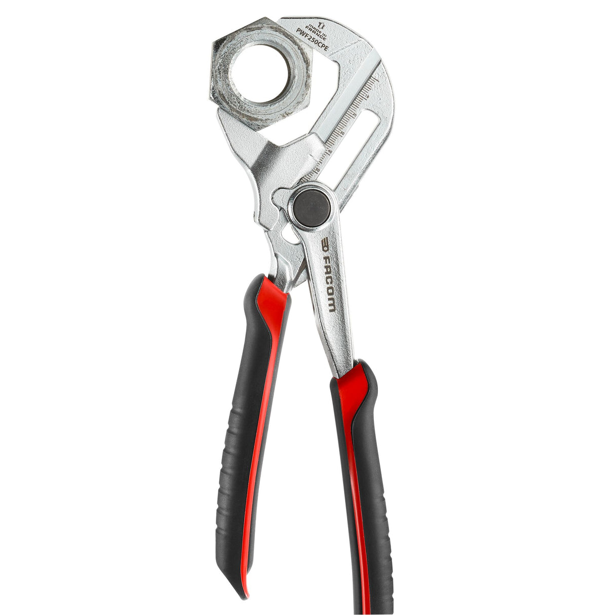 250mm Plier Wrench With Bi-Material Handle