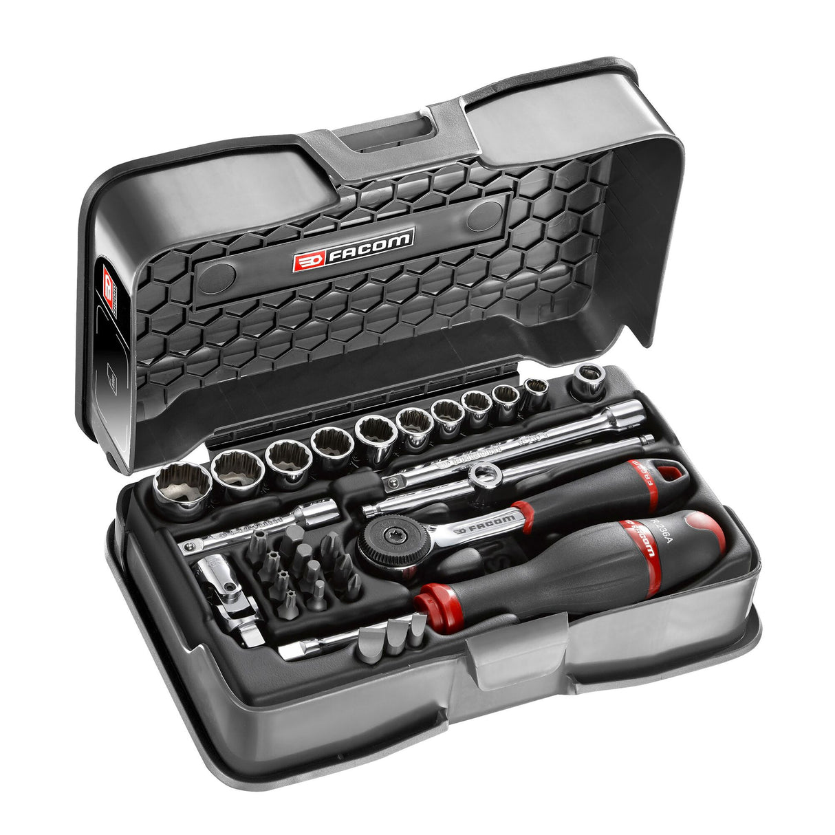 1/4 in. MBOX Performance Rund Head Ratchet & Socket Set (31 pc.)