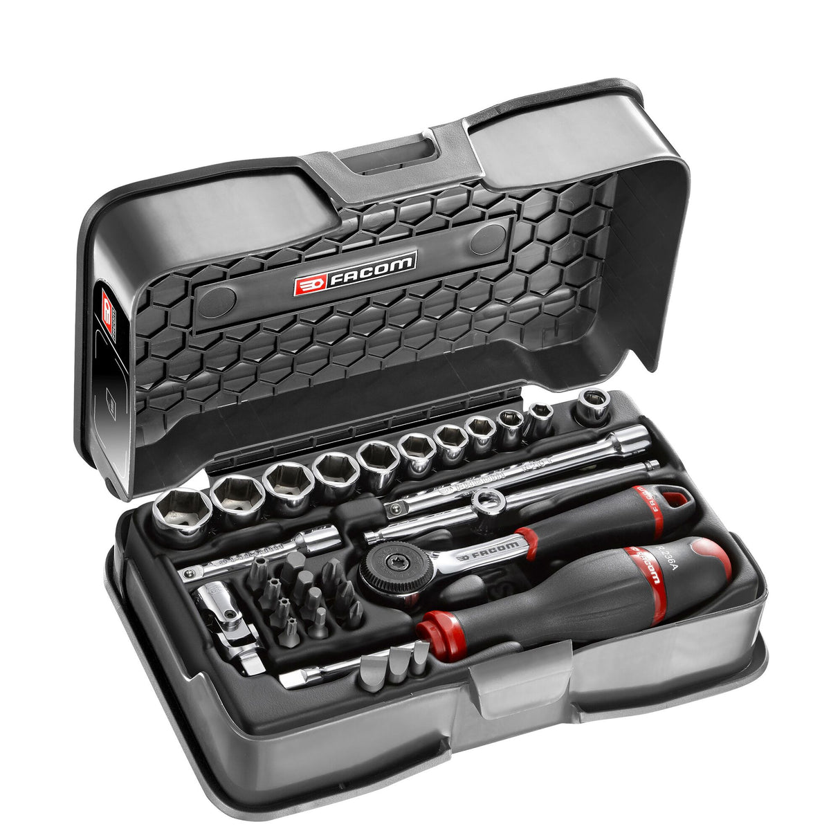1/4 in. DBOX Performance Round Head Ratchet & Socket Set (31 pc.)