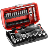 1/4 in. NANO Twist Handle Ratchet & Socket Set (27 pc.)