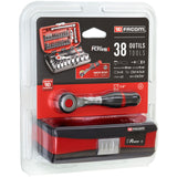 1/4 in. NANO Twist Handle Ratchet & Socket Set (38 pc.)