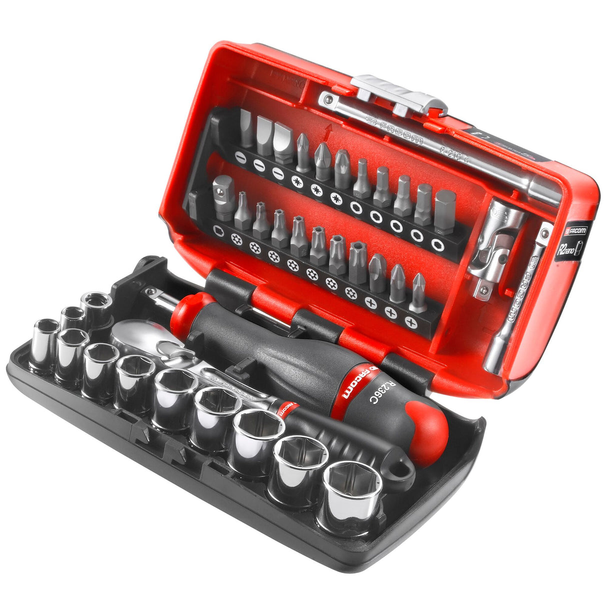 1/4 in. Pear Head Ratchet & Socket Set (38 pc.)