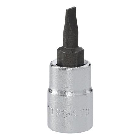 1/4 Bit Socket 4mm Slotted