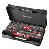1/4 in. - 1/2 in. 6-Point OGV® Grip Socket Set in Modular Box (60 pc.)