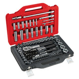 Coffret cliquet-douilles 1/4" & 1/2" Twin Box - 100 pièces