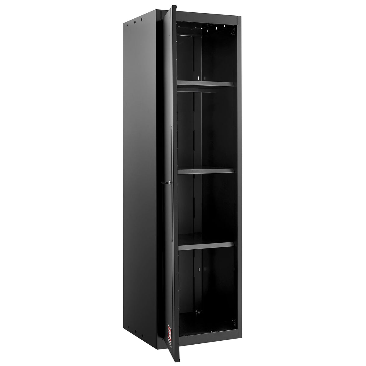 RWS2 - 500mm Tall Locker, 1 Door, Black