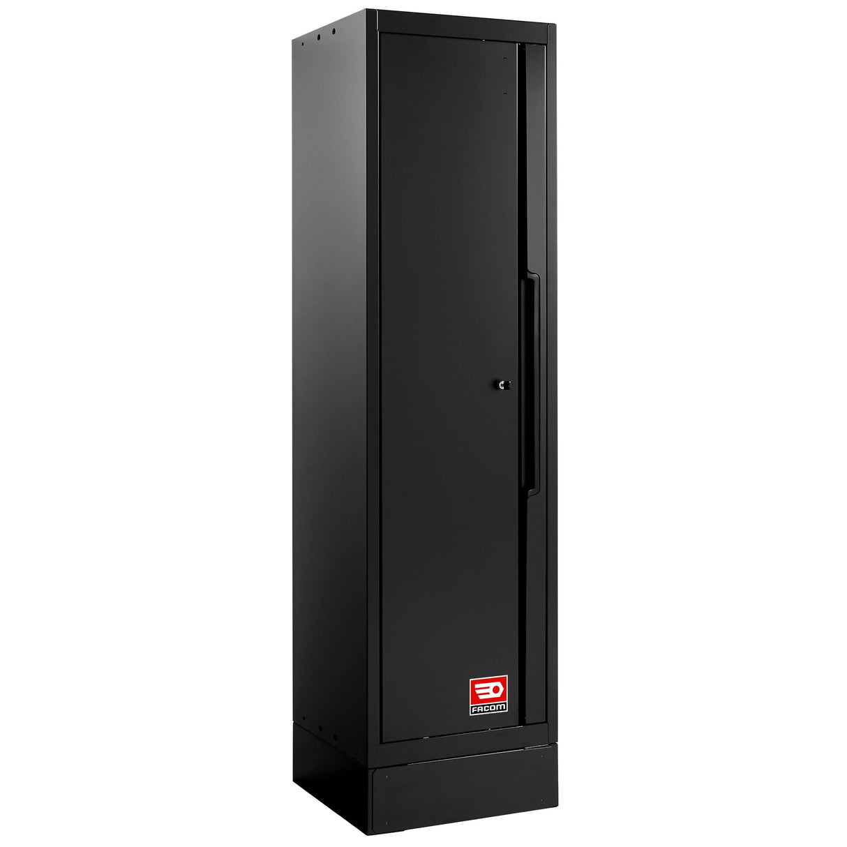 RWS2 - 500mm Tall Locker, 1 Door, Black