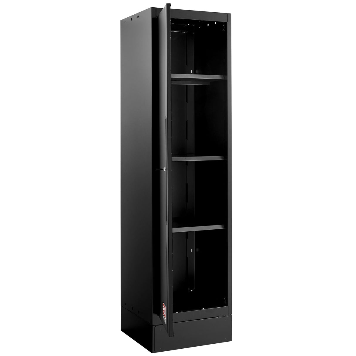 RWS2 - 500mm Tall Locker, 1 Door, Black