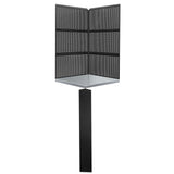 Corner Unit With Galvanized Top and Panels