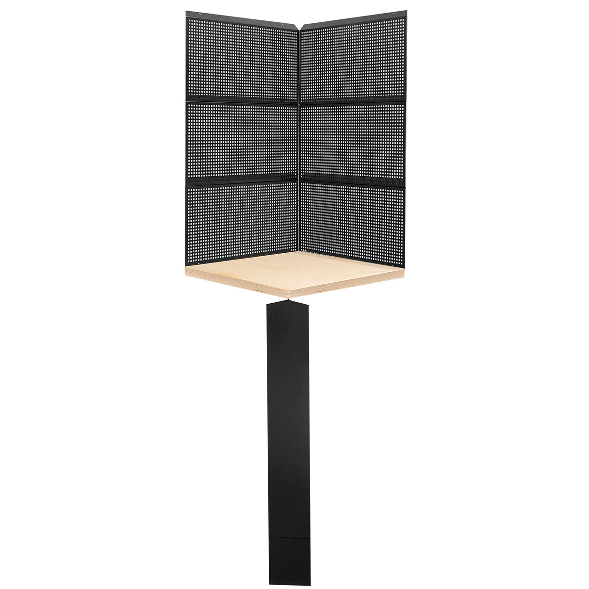 Corner Unit With Wooden Top and Panels