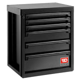 RWS2.0 - Base Unit, 6 Drawers, Black