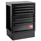 RWS2.0 - Base Unit, 6 Drawers, Black